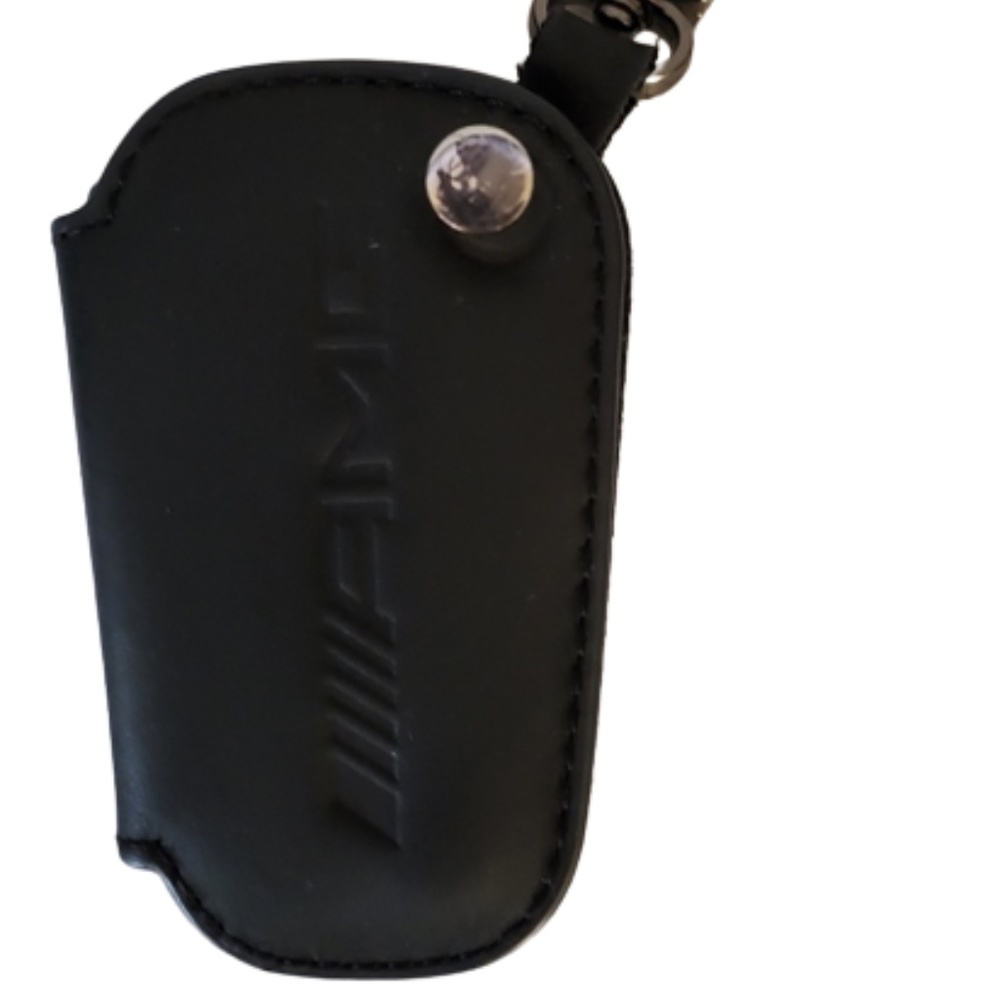 Mercedes Benz / AMG  Black Leather Key Fob Case